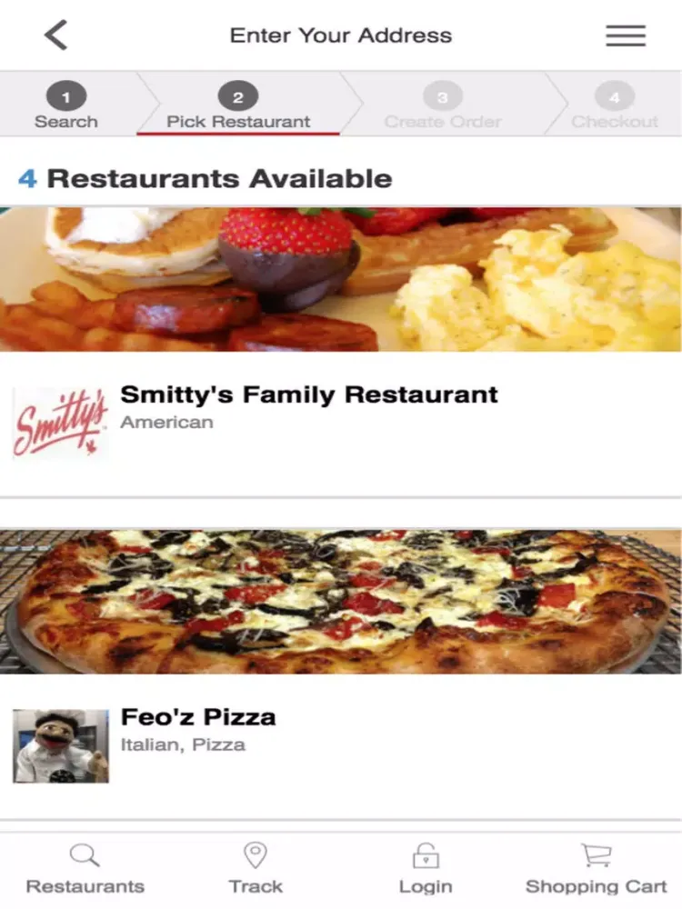 ภาพหน้าจอของ MyTown2Go Canada iPad 
