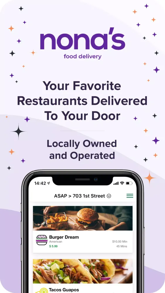 ภาพหน้าจอของ Nona’s Food Delivery