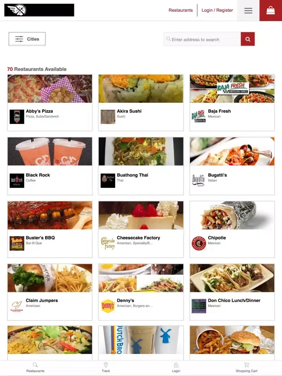 Screenshot di Food On Demand Inc iPad 