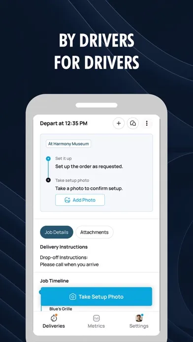DeliverThat – Drivers Screenshots