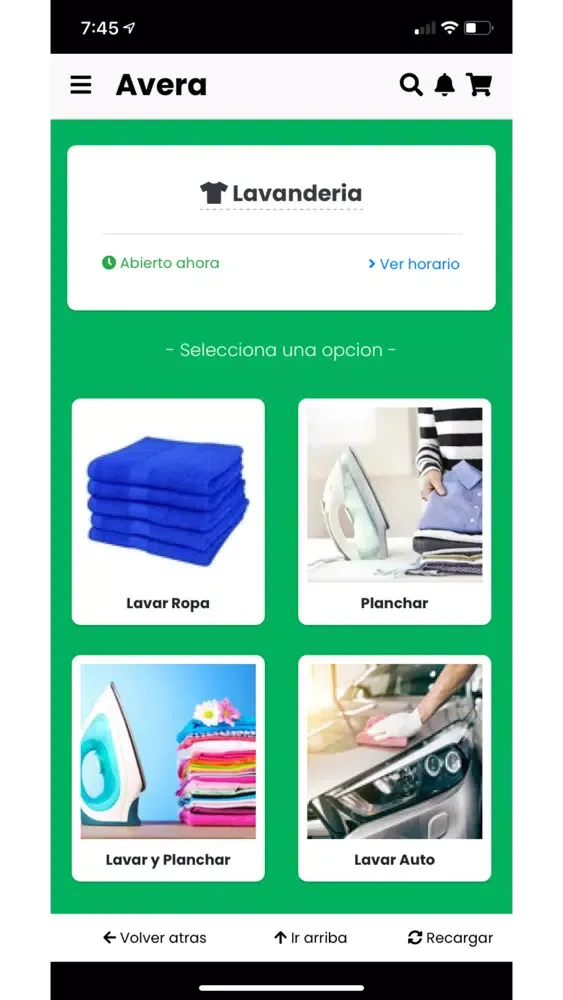 Ảnh chụp màn hình của Avera