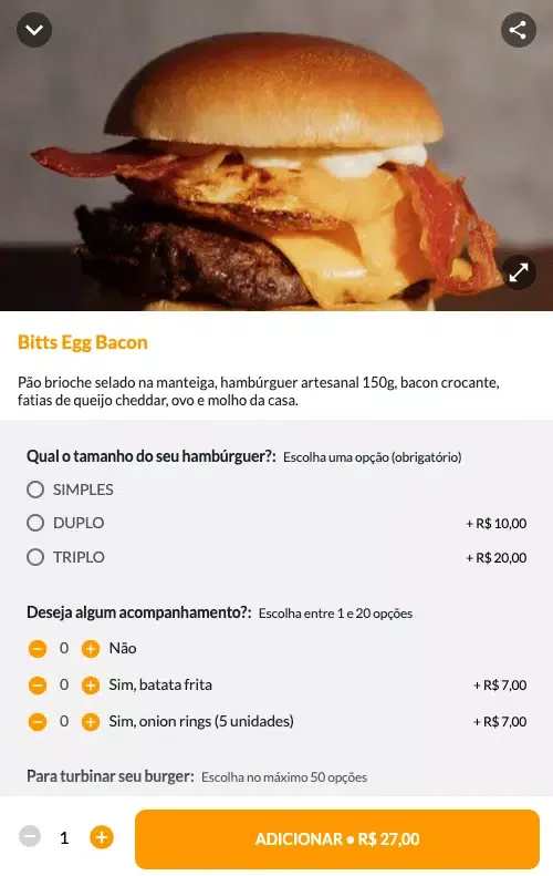 Bitts Açaí Burger Ekran Görüntüleri