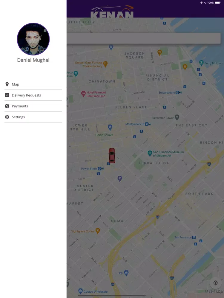 Kenan Driver iPad  Ekran Görüntüleri