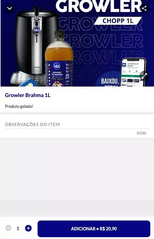 LGL Delivery de Bebidas Screenshots