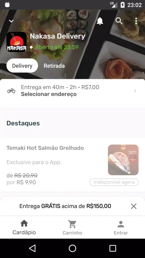 Nakasa Delivery 스크린샷