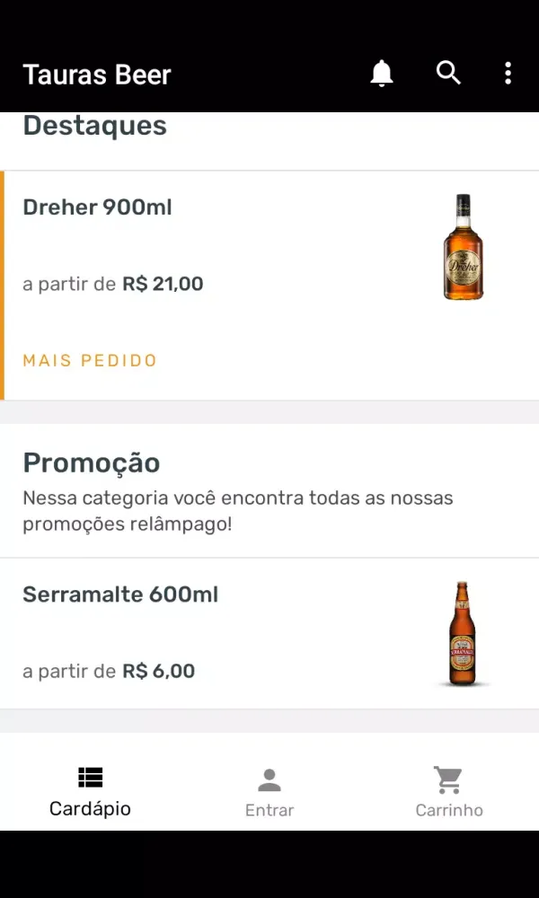 Tauras Beer Screenshots