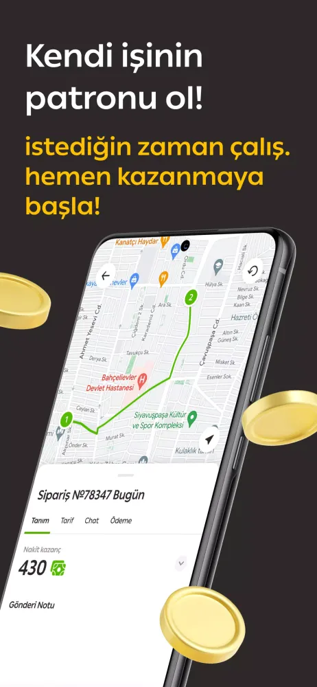 Capturas de pantalla de Banabikurye: Delivery Partner