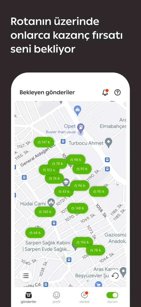 Capturas de pantalla de Banabikurye: Delivery Partner