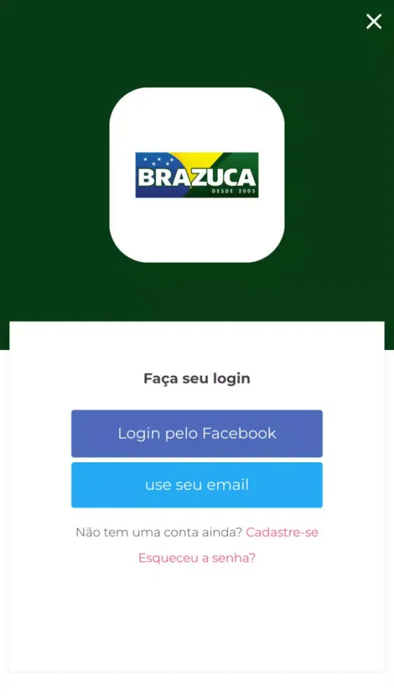 Tangkapan layar Brazuca Bar