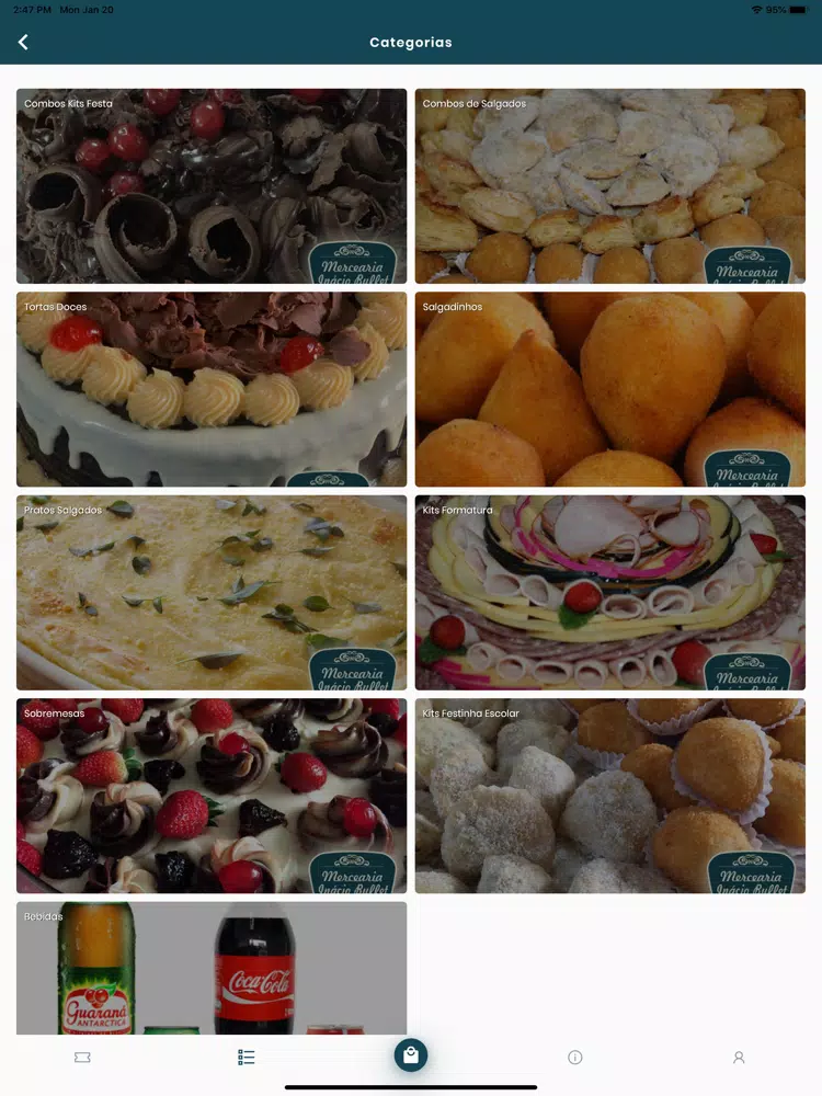 Mercearia Inácio Buffet iPad  Screenshots