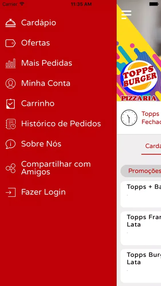 Topps Burger Screenshots