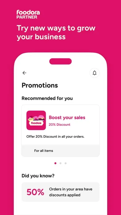foodora partner স্ক্রিনশট
