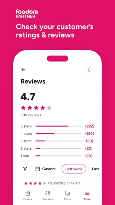 foodora partner স্ক্রিনশট