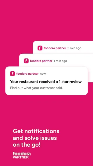 foodora partner স্ক্রিনশট
