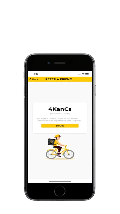 Screenshot di Delivery Ladka Partner App