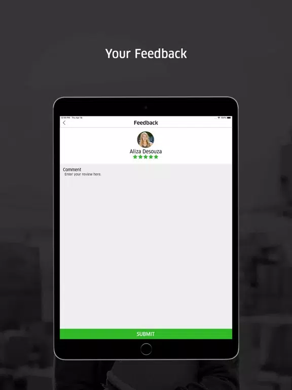 Tastee Business iPad  Screenshots