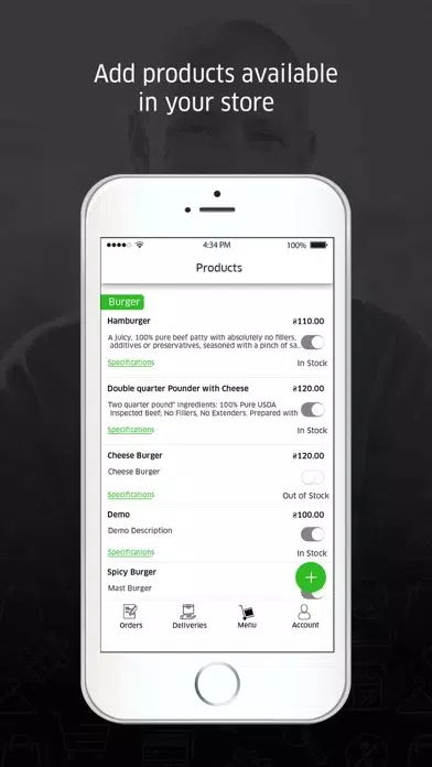 Tastee Business Screenshots