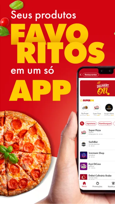Screenshot di Delivery On Entrega de Comida