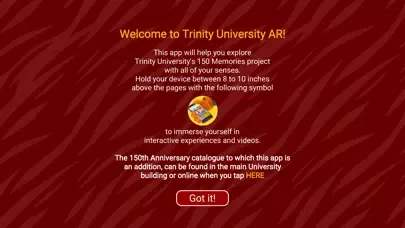 Screenshot di Trinity University AR