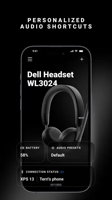 Dell Audio スクリーンショット