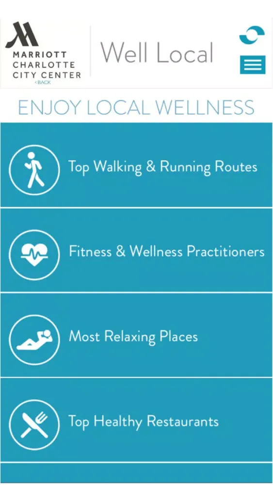 Stay Well Charlotte Marriott City Center Screenshots