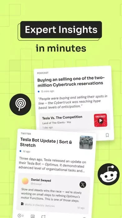 Backchannel: Tesla Insiders应用截图