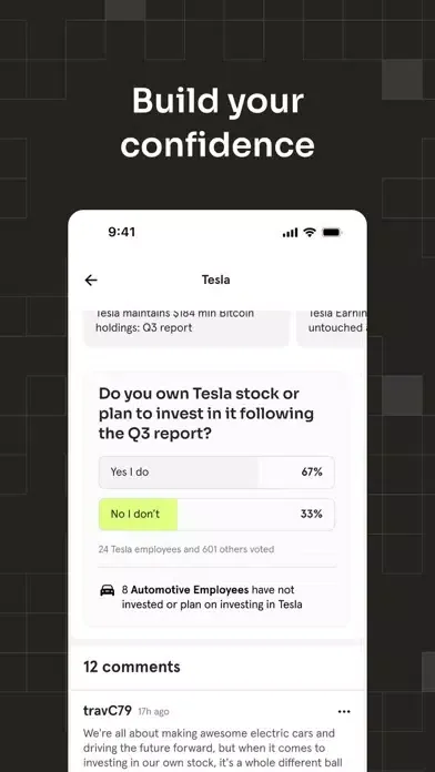 Backchannel: Tesla Insiders应用截图