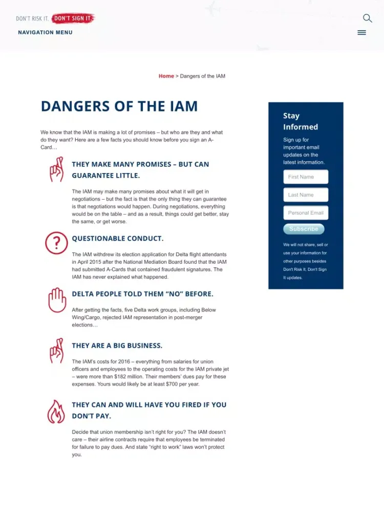 تصاویر Don't Risk It. Don't Sign It. iPad 