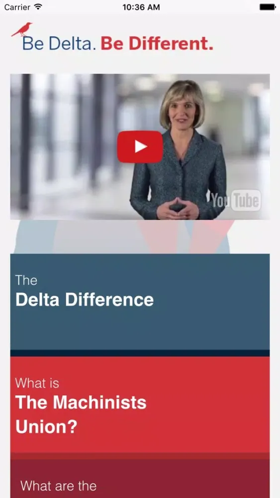Capturas de tela do Be Delta