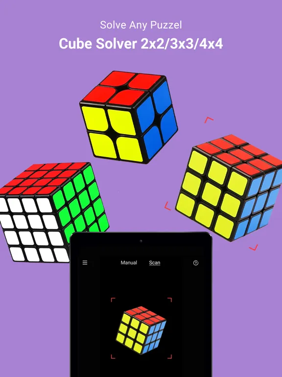 Magic Cube: AI Cube Solver Pro iPad  Screenshots