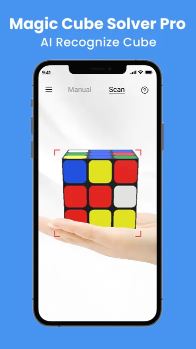 Magic Cube: AI Cube Solver Pro Screenshots