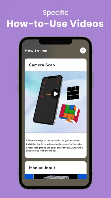 Magic Cube: AI Cube Solver Pro Screenshots