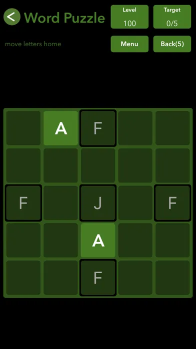 Word Puzzle: move letters home Screenshots