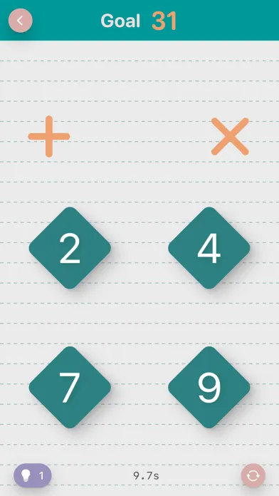 Capturas de pantalla de Math Game - Hard Number Puzzle