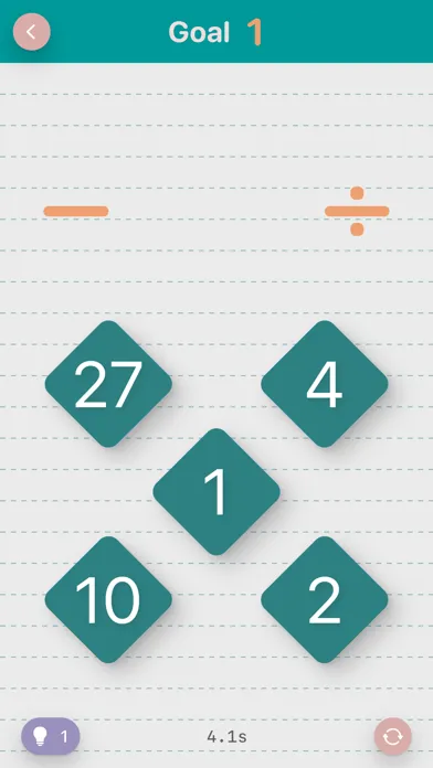 Capturas de pantalla de Math Game - Hard Number Puzzle