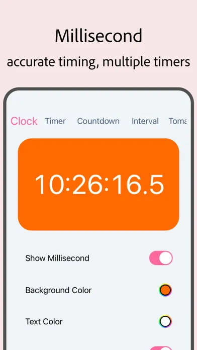 Top Clock - Floating Clock スクリーンショット
