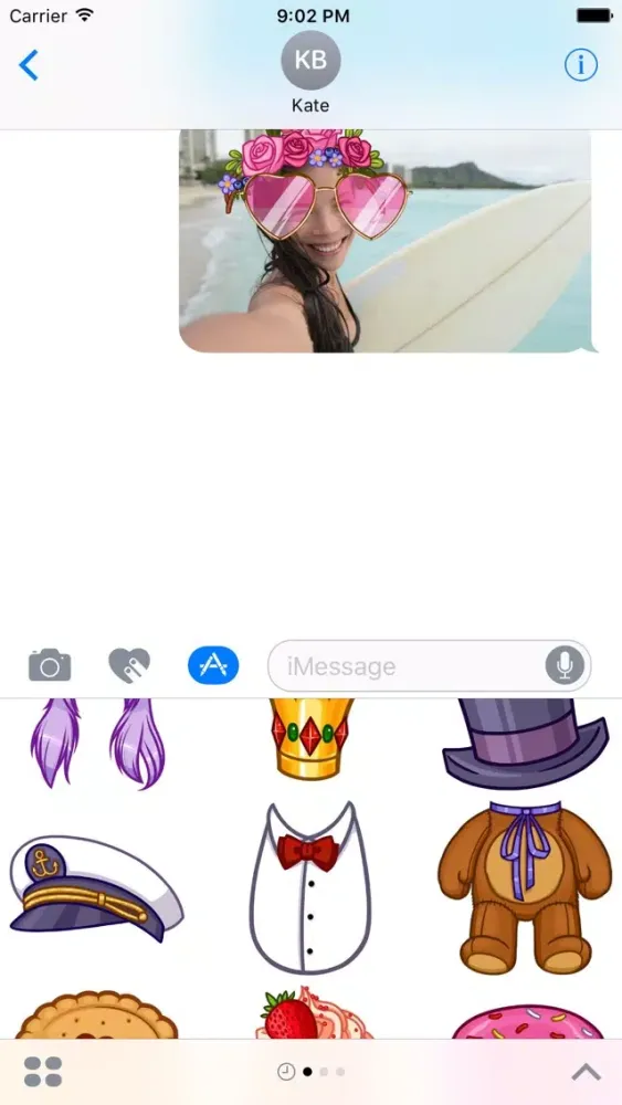 Face Masks 2 Emoji Stickers - for iMessage स्क्रीनशॉट
