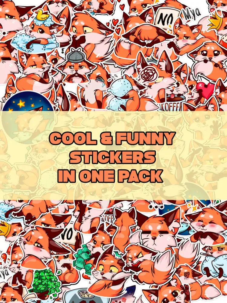 Scoot The Fox Emoji Stickers iPad  Screenshots