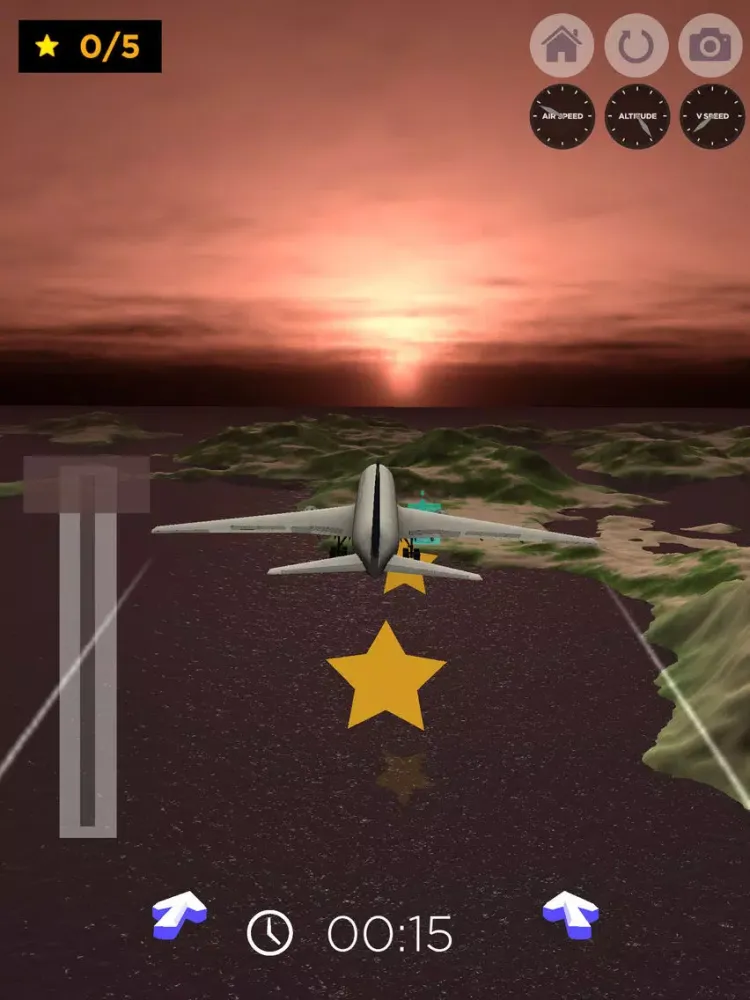 ภาพหน้าจอของ Airplane Flight Simulator Xtreme Flying Sim iPad 