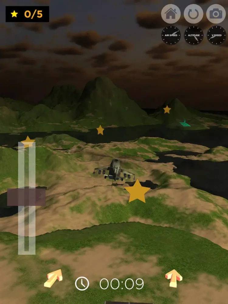 ภาพหน้าจอของ Airplane Flight Simulator Xtreme Flying Sim iPad 