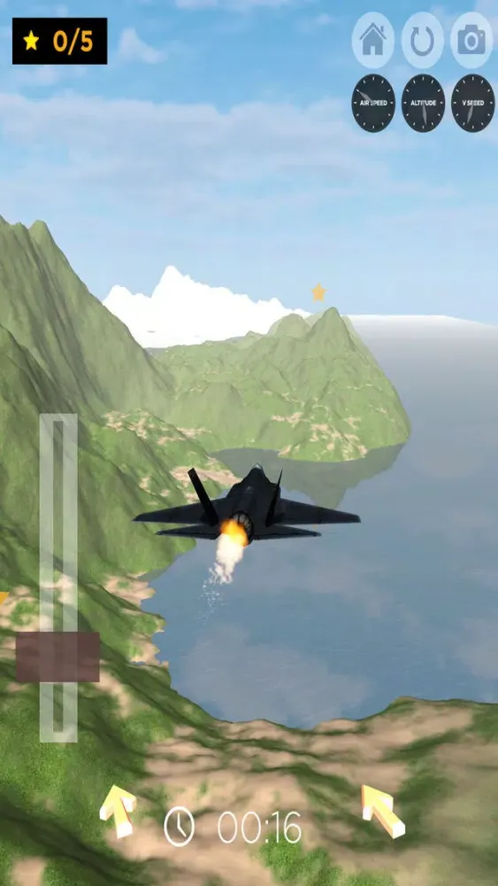 ภาพหน้าจอของ Airplane Flight Simulator Xtreme Flying Sim