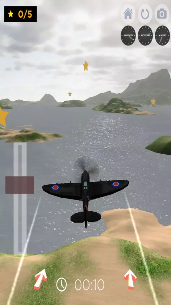 ภาพหน้าจอของ Airplane Flight Simulator Xtreme Flying Sim