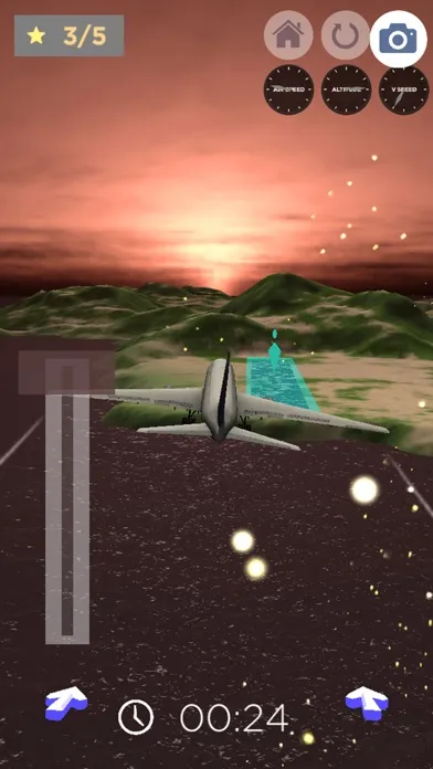 Flight Air Plane Simulator Racing Parking Mobile Simulation Edition سکرین شاٹس