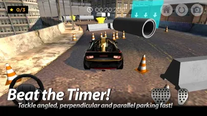 Capturas de tela do Car Parking Simulator City 2015 Edition - free racing driver real skill practice cars simulation driving SIM game