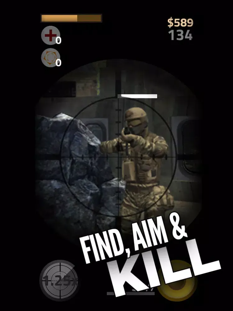 Contract Sniper Killer - Trigger guns and shoot to kill army assassin shooter iPad  Screenshots