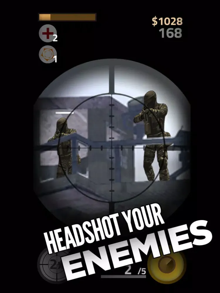 Contract Sniper Killer - Trigger guns and shoot to kill army assassin shooter iPad  Screenshots