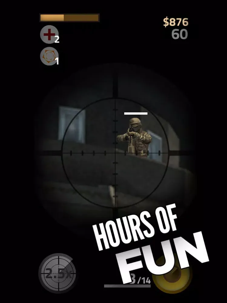 Contract Sniper Killer - Trigger guns and shoot to kill army assassin shooter iPad  Screenshots