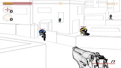 A Stickman Sniper Shooter - Clear vision and shoot-ing army stick war enemies game سکرین شاٹس