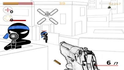 A Stickman Sniper Shooter - Clear vision and shoot-ing army stick war enemies game سکرین شاٹس