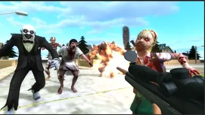 Tangkapan layar Call of Zombies Shooter Killer 3D